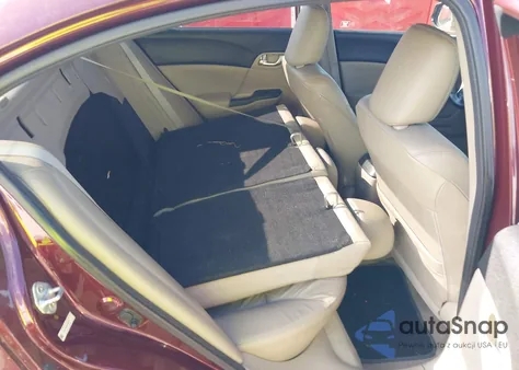 2012 Honda Civic Ex-L из США, поврежденный, VIN 19XFB2F95CE053732